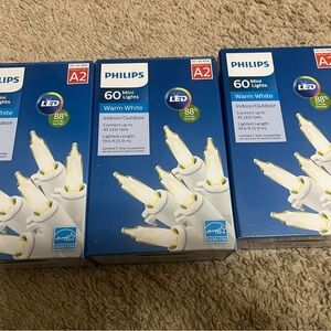 Philips LED Lights in Warm White